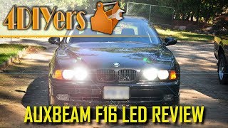 Review: Auxbeam F16 9005 LED Headlight Bulbs