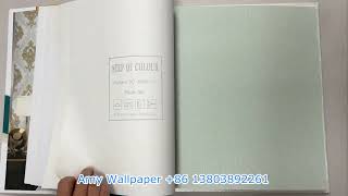 Plain Color 106cm Pvc wallpapers