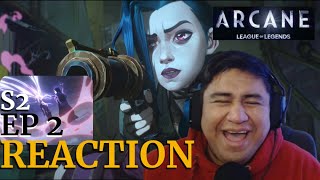 JINX AND SEVIKA TEAM UP | Arcane Season 2 Episode 2 Reaction