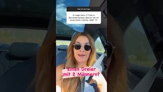 Dreier mit 2 Männern beim dritten Date?