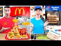 WIE OPENT HET BESTE RESTAURANT IN ONS HUIS?! *McDonalds vs Domino's Pizza* #535