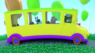 Wheels On the Bus And More Nursery Rhymes & kids Songs   NooNoo Kids Tv