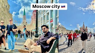 A day in Moscow - an ultimate city tour  -  hindi vlog 🇷🇺 || cycle Vlog ||