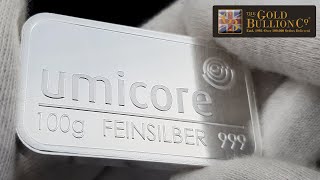 100g Umicore Silver Bar I Buy Now