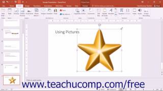 PowerPoint 2016 Tutorial Basic Graphic Manipulation Microsoft Training