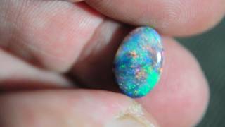 2.45cts black opal