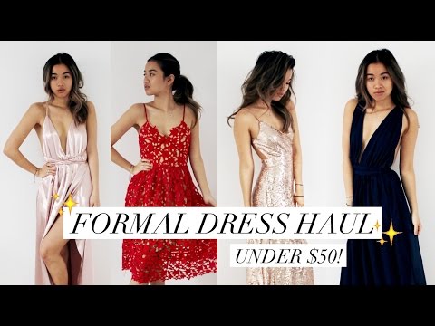 AFFORDABLE PROM/FORMAL DRESS HAUL + REVIEW! (under $50) | rachspeed AFFORDABLE PROM/FORMAL DRESS HAUL + REVIEW! (under $50) | rachspeed