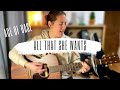 ACE OF BASE - ALL THAT SHE WANTS - Guitar cover