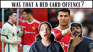 Should Ronaldo have been sent off for the whole Ronaldo-Curtis incident ? ft. @Divyansh