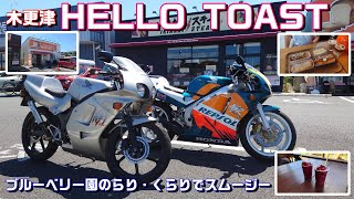 【#142】朝食を食べに「HELLO TOAST」へ！美味しそうなパンが沢山あってついつい買いすぎちゃいました！食後は「ブルーベリー園のらり・くらり」でブルーベリースムージーを！【NS-1＆NSR】