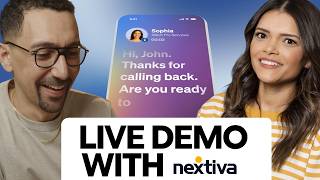 Nextiva AI Receptionist Review: Answer Every Call 24/7 (Live Demo)