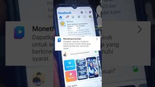 Pembukaan fitur monetisasi konten secara masal #facebook