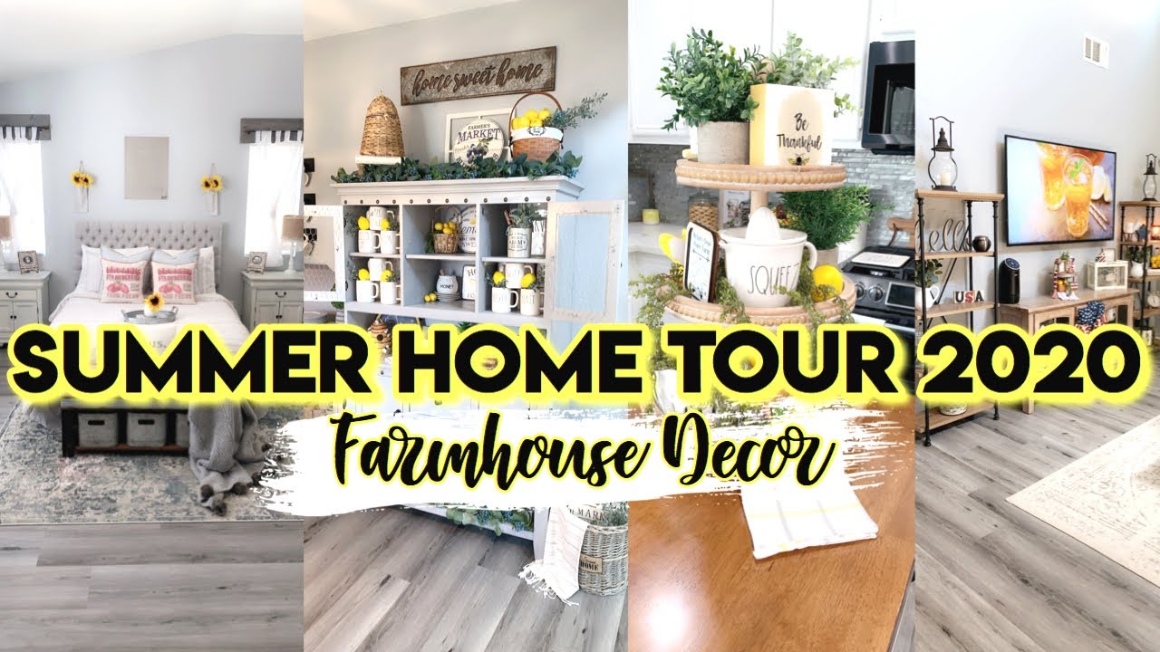 Summer Home Tour 2020 Farmhouse Decor House Tour Youtube