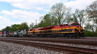 Great Lashup On CPKC Train 259 In IL! Feat. CP 7020 (4/23/23)