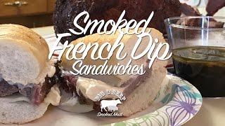 Smoked French Dip Sandwiches