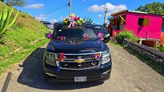 At the Graveside for Courtney Peart , internment in Frankhall , St .Hall