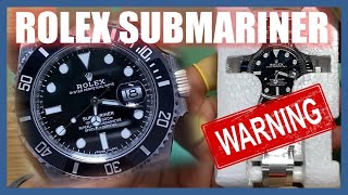 Fake ROLEX Submariner black date VSF (116610LN)