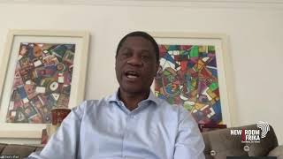 ANC Treasurer-general Paul Mashatile chats to Xoli Mngambi on NEC meeting outcomes