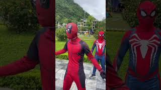 Spiderman saved Deadpool #shorts TikTok