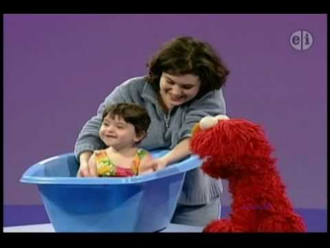 Elmo's World Asking A Baby - How Do You Swim In Water? - YouTube