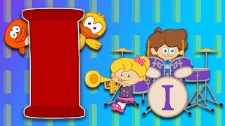 I Harfi - ABC Alfabe SEVİMLİ DOSTLAR Eğitici Çizgi Film Çocuk Şarkıları ları