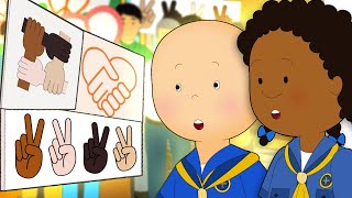 Caillou Stands Against Racism | Caillou Cartoon