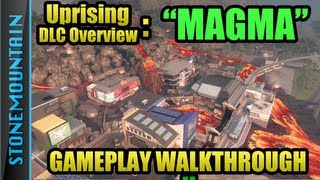 Black Ops 2 Magma Gameplay | New Map Magma Walthrough, Jumps \u0026 Spots, Tips \u0026 Tricks, Review