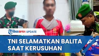 Sederet Aksi Heroik Personel TNI saat Tragedi Kanjuruhan, Selamatkan Balita hingga Personel Polisi