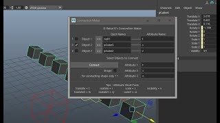 Connection Maker Script for Maya