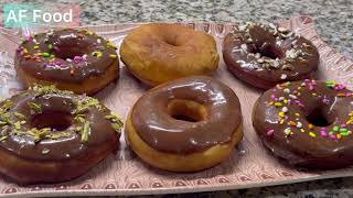 Donut recipe دونات خانگی