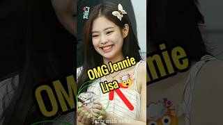 OMG OMG Jennie and Lisa🤡🤯#trending #shorts #jennie #lisa#youtubeshorts#funny#video#freefire#bts#v