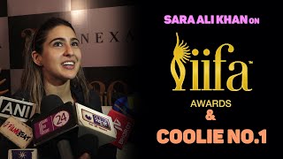 Sara Ali Khan REVEALS her Special Performance at IIFA Awards 2019 | Coolie No. 1 | Ranveer Singh