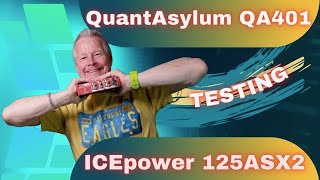 Quant Asylum Testing ICEpower 125ASX2 Class D Amplifier with QA401 #quantasylum #ICEpower #125asx2