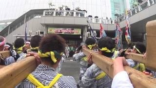 小田原 松原神社例大祭 古新宿龍宮會 神輿カメラ ①