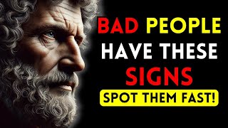 😱 CUT THEM OFF! Signs You’re Dealing With a Truly EVIL Person! | STOIC PHILOSOPHY