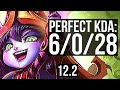 LULU & Jinx vs KARMA & Caitlyn (SUP) | 6/0/28, 72% winrate, Dominating | EUW Grandmaster | 12.2