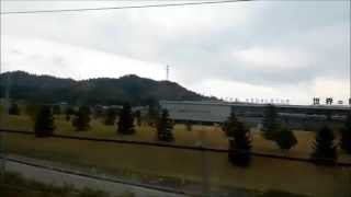 169.　新幹線こだま649号　米原⇒京都間　【車窓風景】　2015.11.29