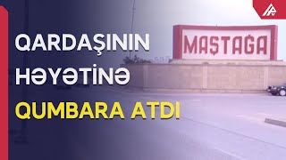 Bakıda dəhşət: Qardaşının həyətinə qumbara atdı - APA TV