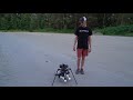 high power spotlight in drone gimbal 2x2 array by stratus leds