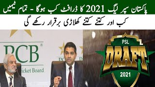 PSL 2021 Schedule, Draft Date, Teams, Player Retention Draft Announce | PSL 6 Auction Date