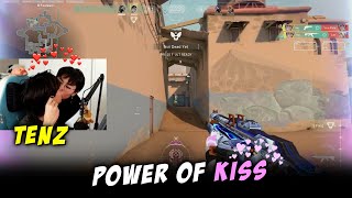 TenZ Got Power Up From Kiss Cutest Couple Ever