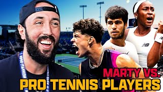 Barstool Blogger Tries Returning Serve From Top Ranked Tennis Players