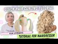 Quick Hair Curling Tutorial 2023 | Easy Hairstyle by Eva Lorman