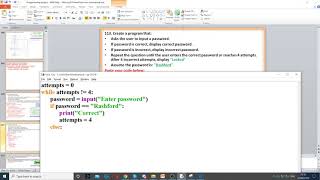 Task 113 - While loop