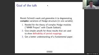 Degenerating Complex Variations of Hodge Structure