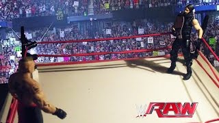 Seth Rollins vs. Brock Lesnar - WWE World Heavyweight Championship Match: RAW, March 30, 2015