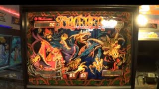 SORCERER PINBALL MACHINE - BY WILLIAMS 1985