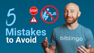 Learning Greek or Hebrew? Avoid these 5 mistakes!