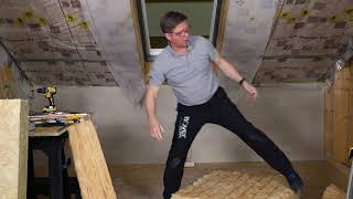 VELUX Dachflächenfenster - Luftdichter Anschluss von innen - Dämmung ✔ ISOVER live ★ Web TV