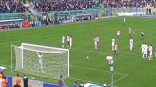 miccoli goal. palermo - chievo 3 - 1 11/04/2010